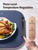BW614 Flexible Electric Food Warming Mat, Quick Heating, Compact & Rollable, Silicone Warming Tray