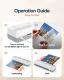 2025 NEW Laminator OL122 9-Inch Thermal Laminator Machine with Built-in Paper Trimmer