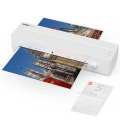 2025 NEW Laminator OL121 9 Inch Quick 3-Min Warm-Up, Jam-Free Technology, Portable Compact Design