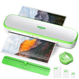 OL118 Laminator Machine, 9 inch Silent Thermal Laminator with Complete Set for Home Office School
