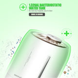 AH50 Ultrasonic Cool Mist Humidifier, 5L / US PLUG/120V-White